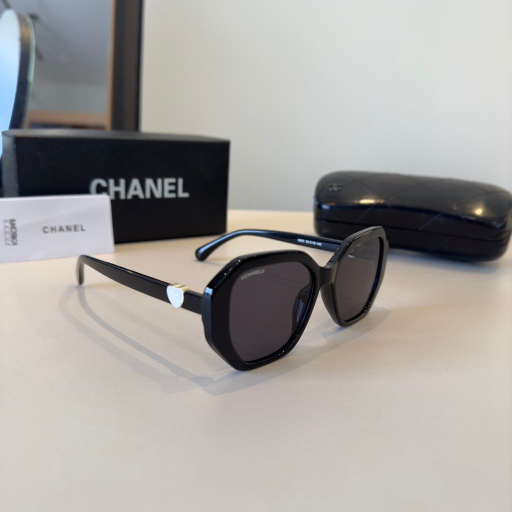 Chanel Fashion Silver Lens Sunglasses for Men & Women - 358126
