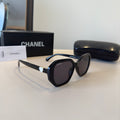Chanel Fashion Silver Lens Sunglasses for Men & Women - 358126