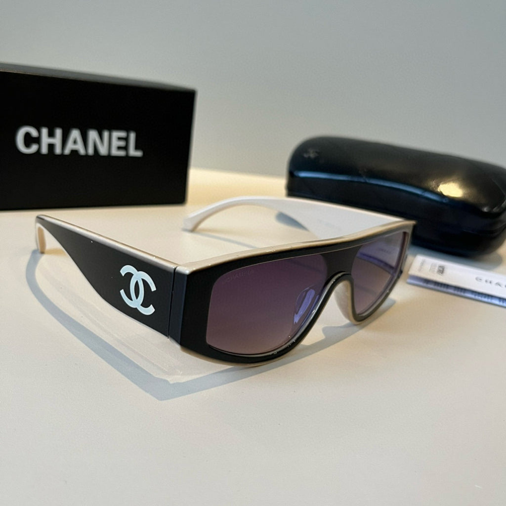 Chanel Fashion Black Lens Sunglasses for Men & Women - 371854