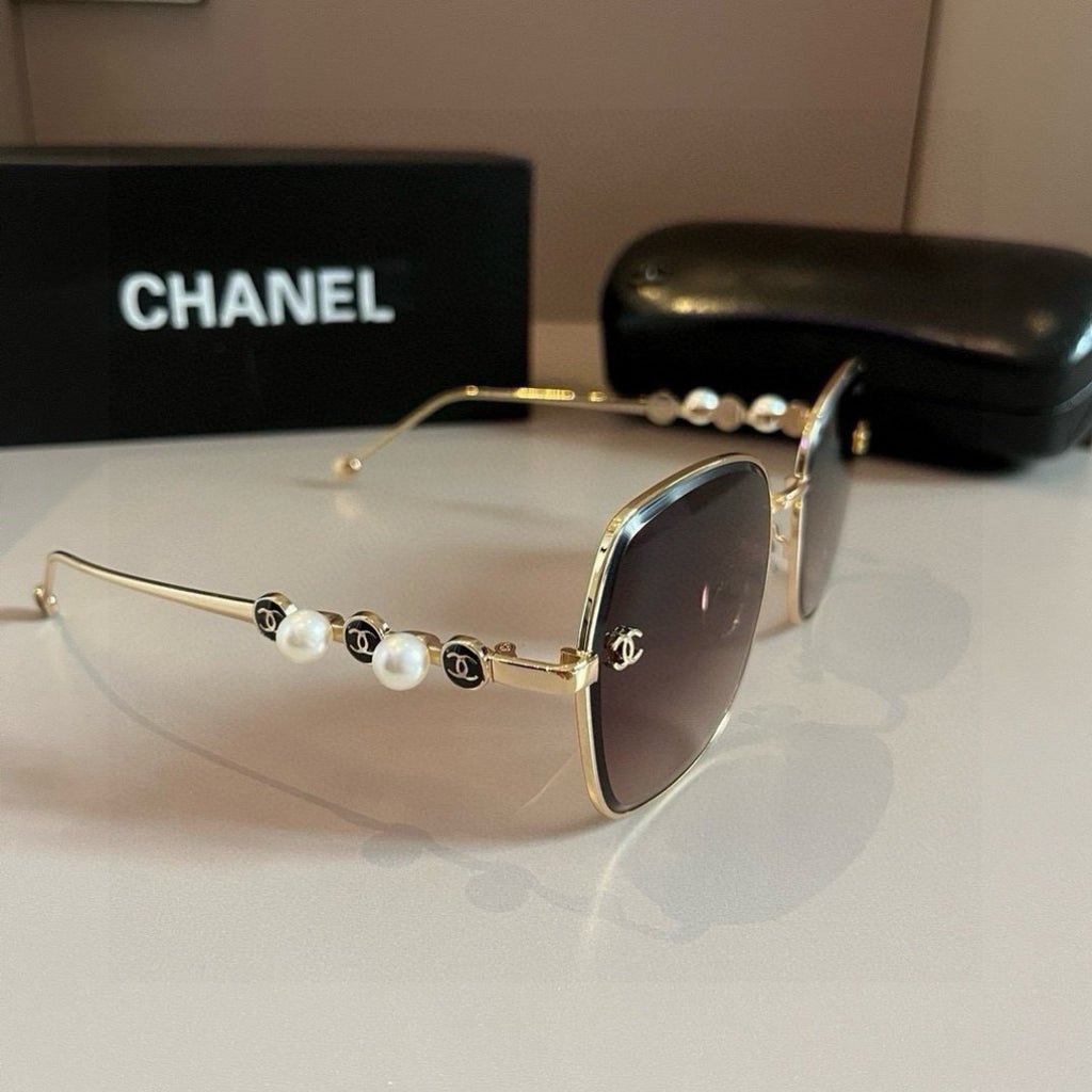 Chanel Fashion Brown Lens Sunglasses for Men & Women - 448950