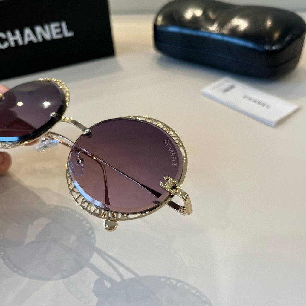 Chanel Fashion Purple Lens Sunglasses for Men & Women - 448953 - detail image 7