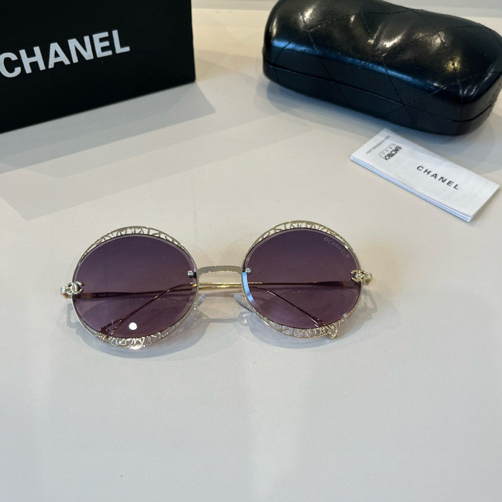 Chanel Fashion Purple Lens Sunglasses for Men & Women - 448953 - detail image 9