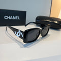 Chanel Fashion Black Lens Sunglasses for Men & Women - 158346