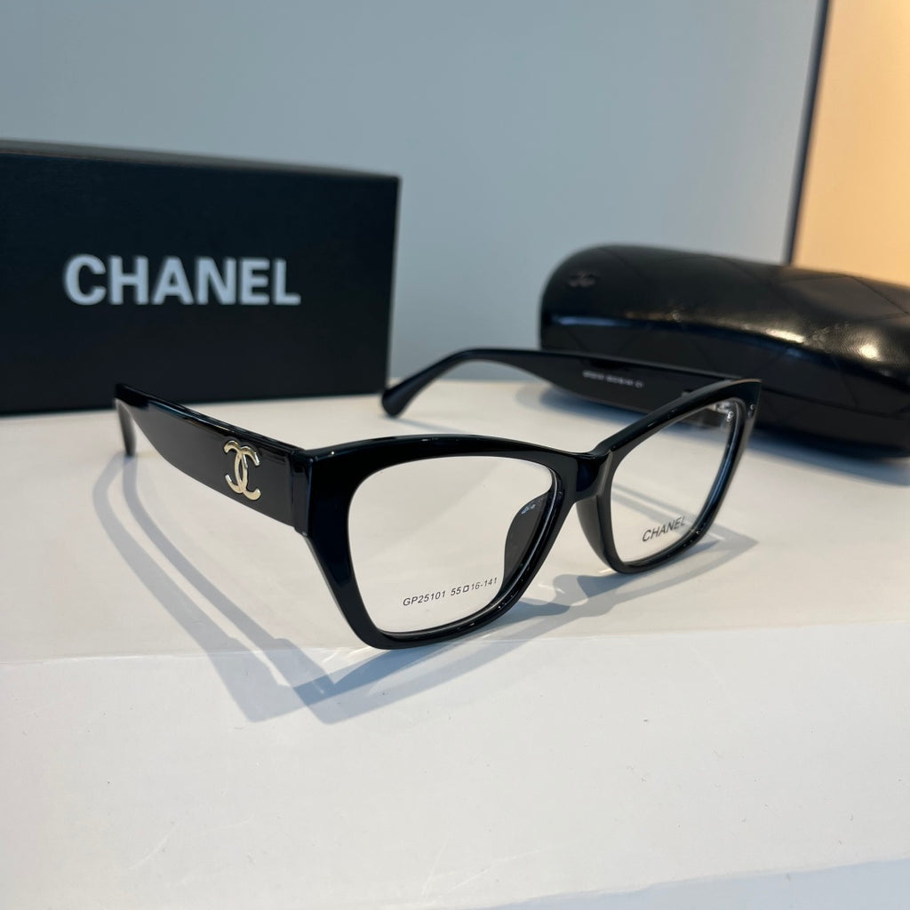 Chanel Oversized Silver Lens Sunglasses for Men & Women - 158347