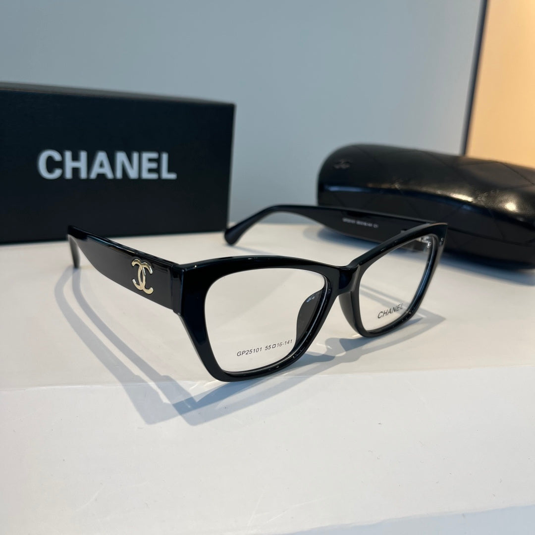 Chanel Oversized Silver Lens Sunglasses for Men & Women - 158347