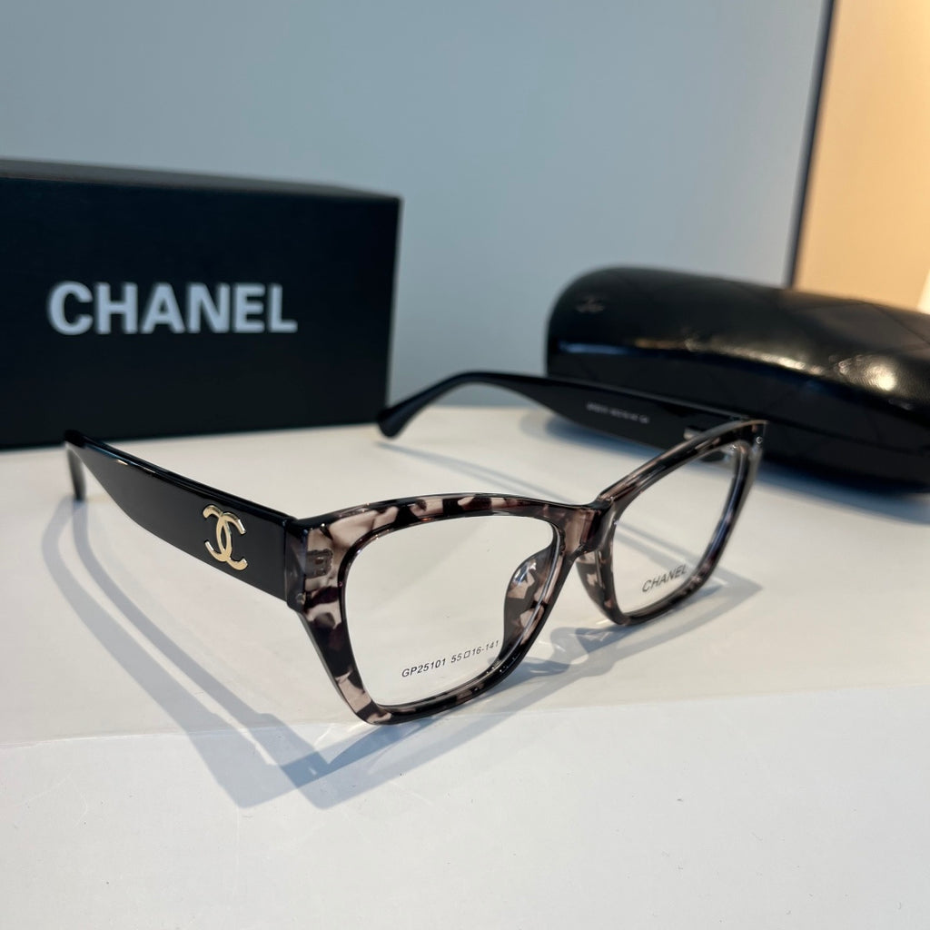 Chanel Oversized Silver Lens Sunglasses for Men & Women - 158348