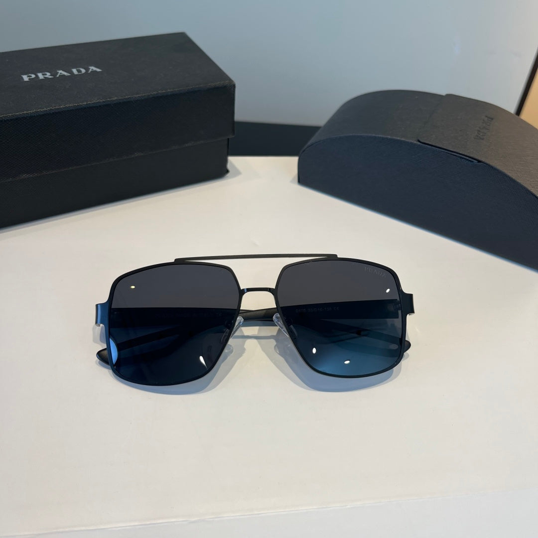 Prada Polarized Fashion Black Lens Sunglasses for Men - 432094 - detail image 9