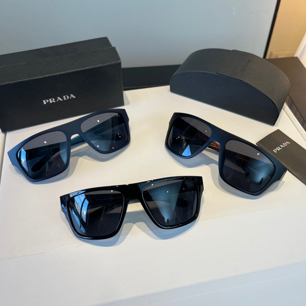 Prada Polarized Fashion Black Lens Sunglasses for Men - 432097 - detail image 9