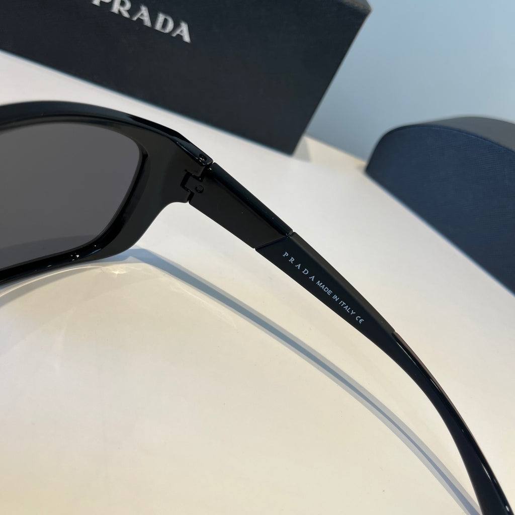 Prada Polarized Fashion Black Lens Sunglasses for Men - 432098 - detail image 4