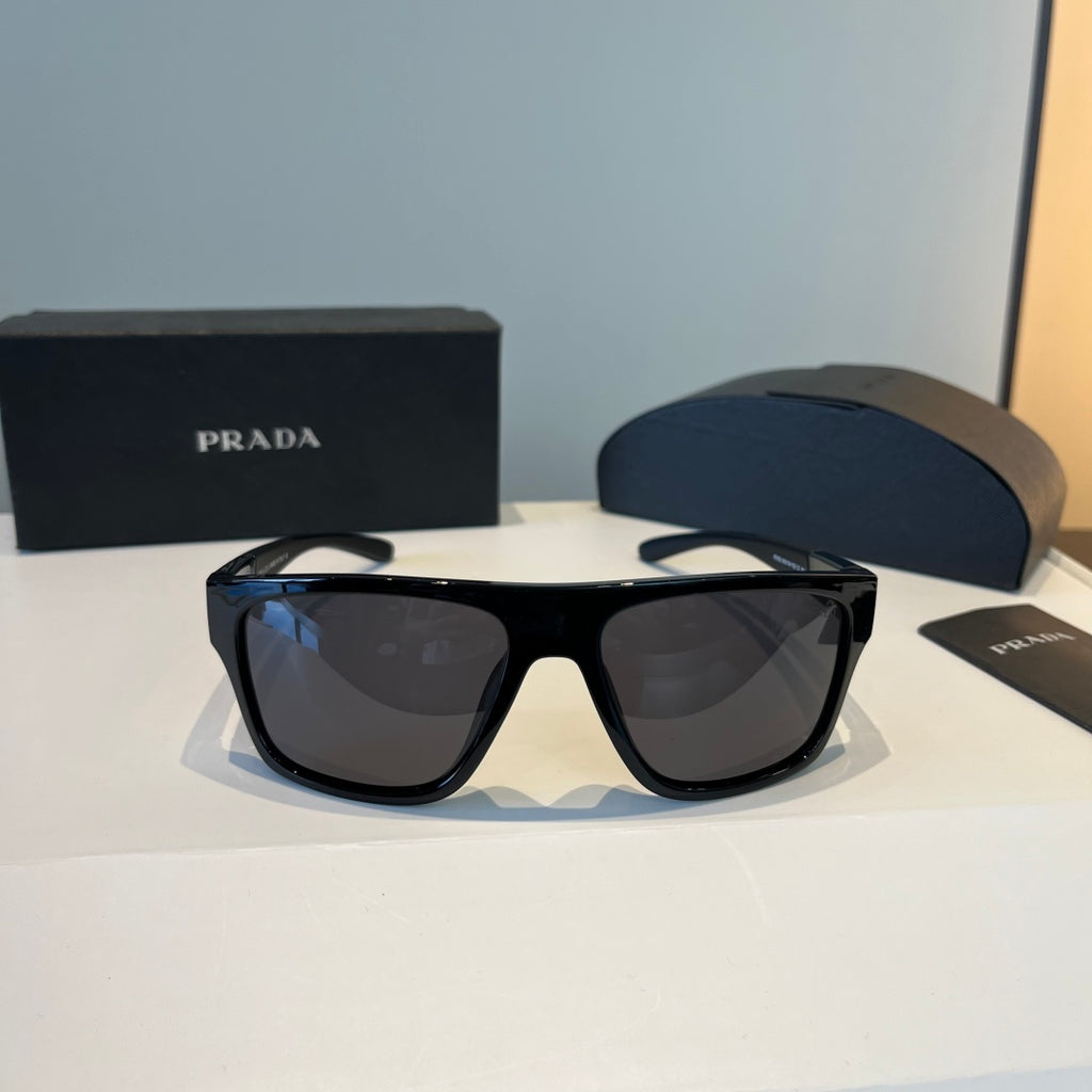 Prada Polarized Fashion Black Lens Sunglasses for Men - 432098 - detail image 2