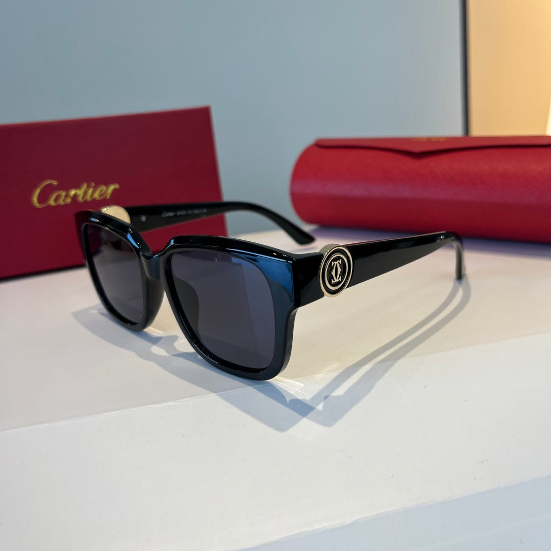 Cartier Lightweight Metal Rimless Silver Lens Sunglasses for Men & Wo - 398985 - detail image 3