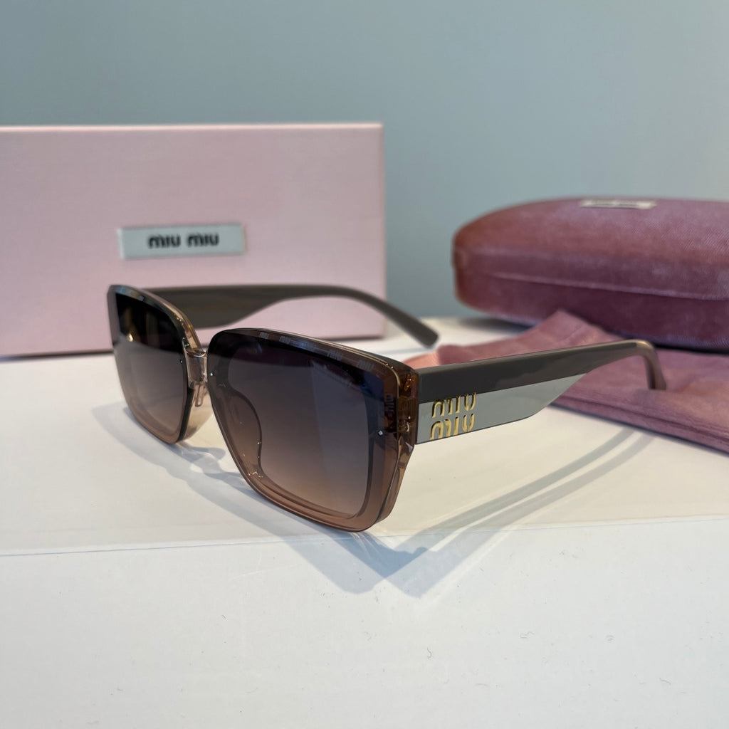 Miu Miu Fashion Black Lens Sunglasses for Men & Women - 383021 - detail image 3