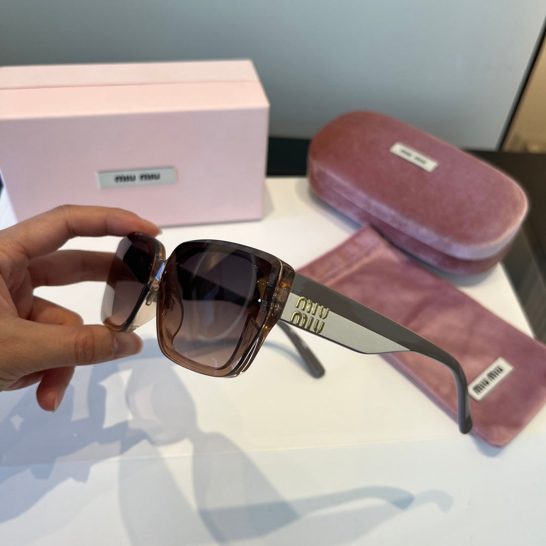 Miu Miu Fashion Black Lens Sunglasses for Men & Women - 383021 - detail image 4