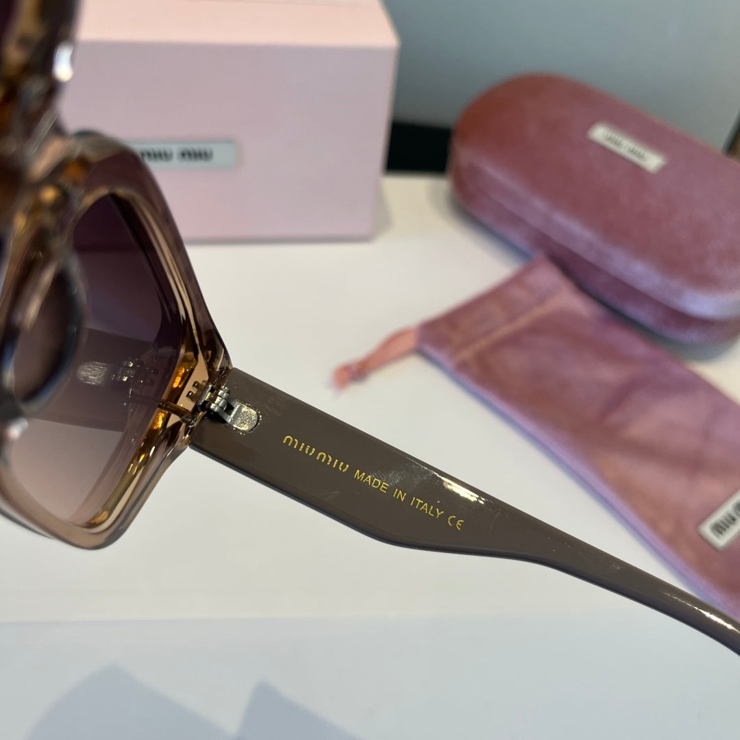 Miu Miu Fashion Black Lens Sunglasses for Men & Women - 383021 - detail image 5