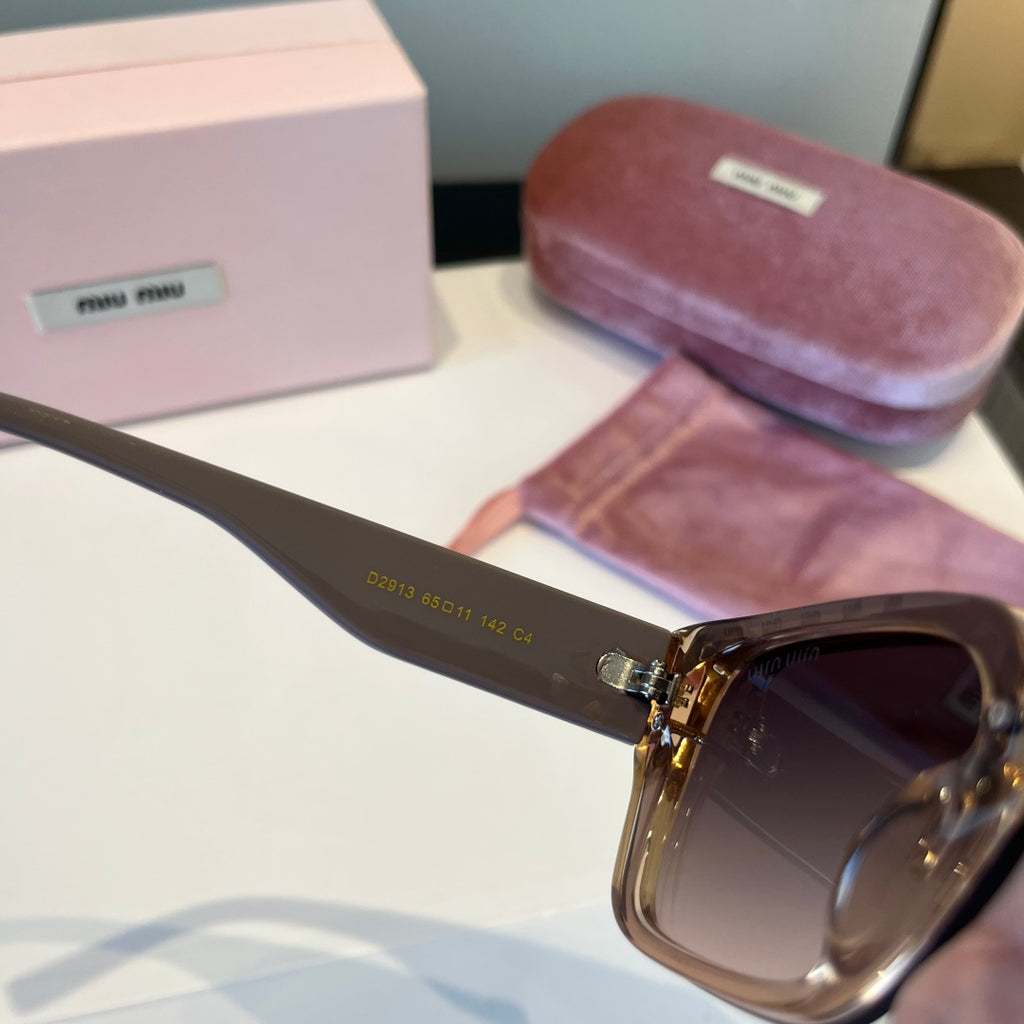 Miu Miu Fashion Black Lens Sunglasses for Men & Women - 383021 - detail image 6