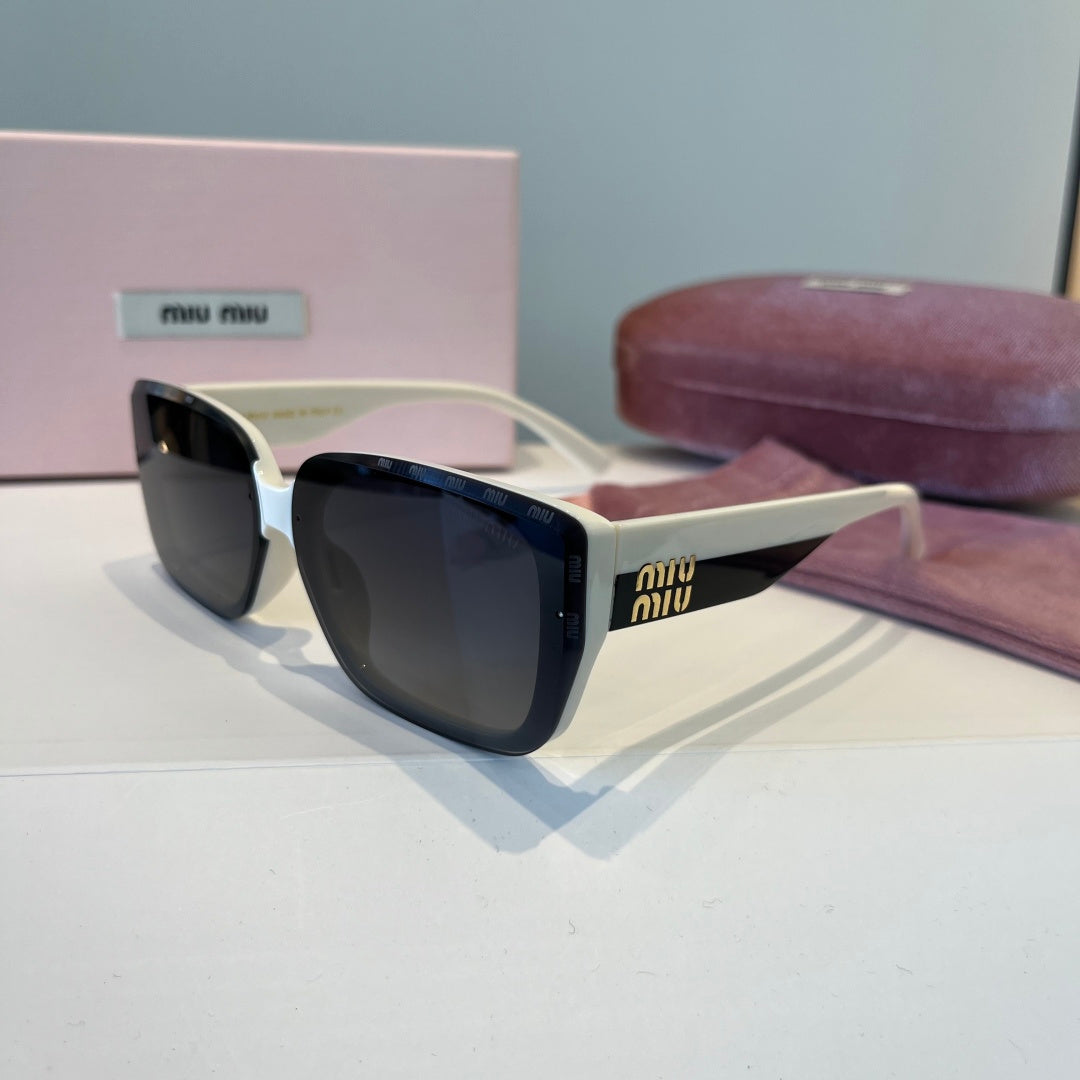 Miu Miu Fashion Black Lens Sunglasses for Men & Women - 383022 - detail image 3