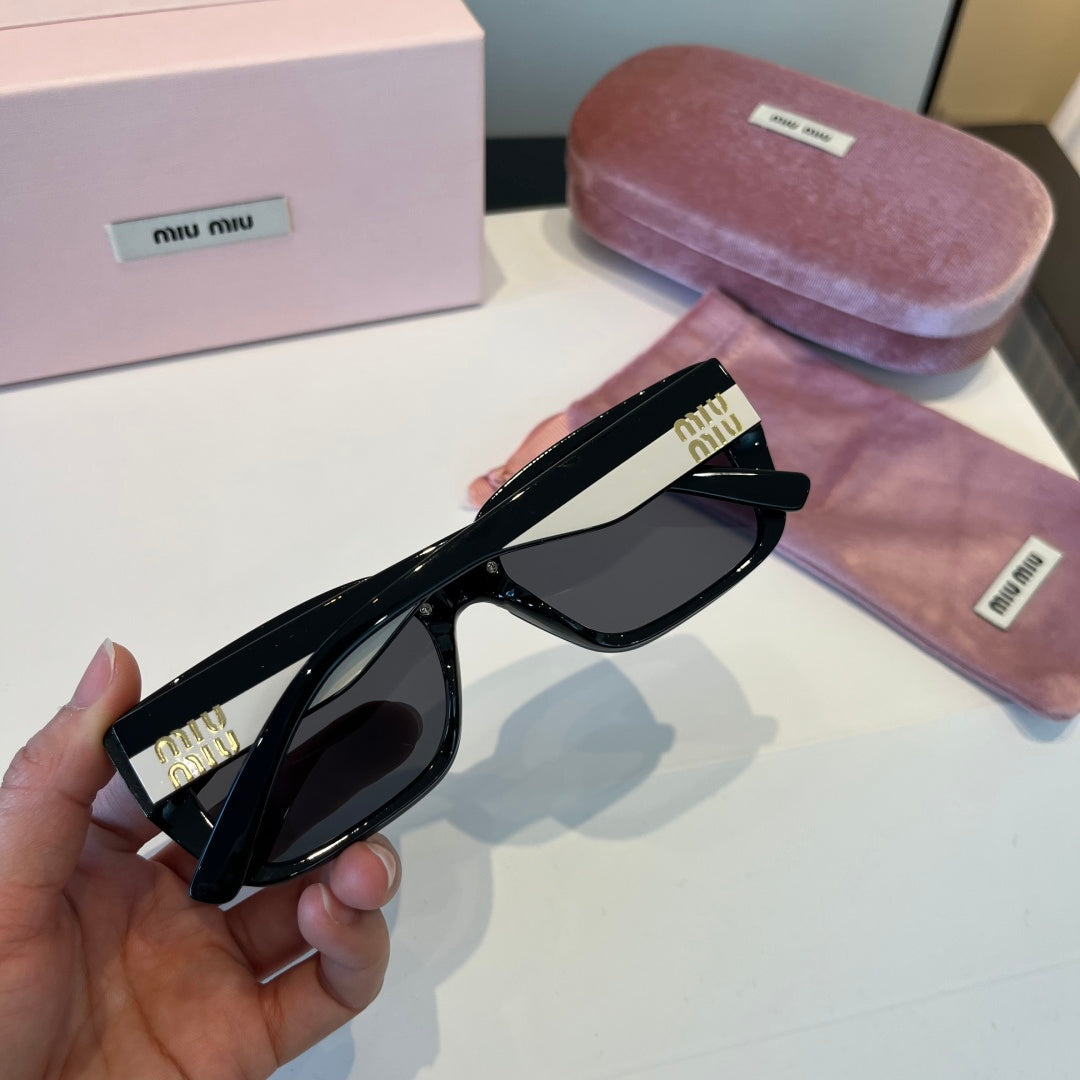 Miu Miu Fashion Black Lens Sunglasses for Men & Women - 383023 - detail image 7