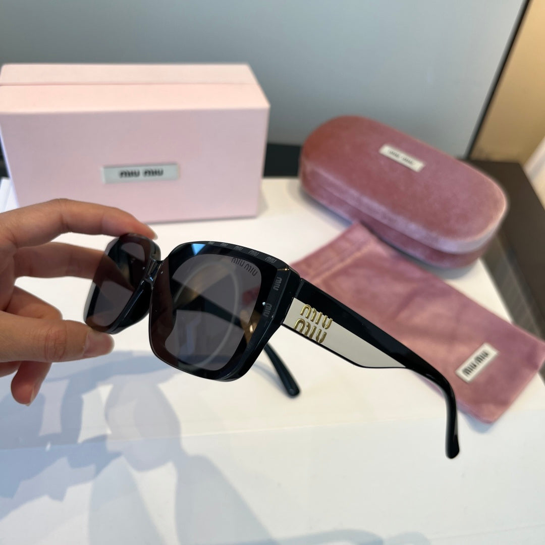 Miu Miu Fashion Black Lens Sunglasses for Men & Women - 383023 - detail image 4