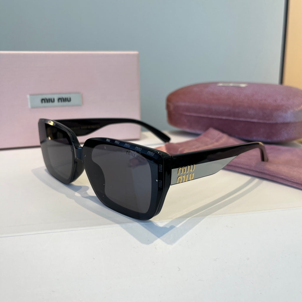 Miu Miu Fashion Black Lens Sunglasses for Men & Women - 416198 - detail image 3