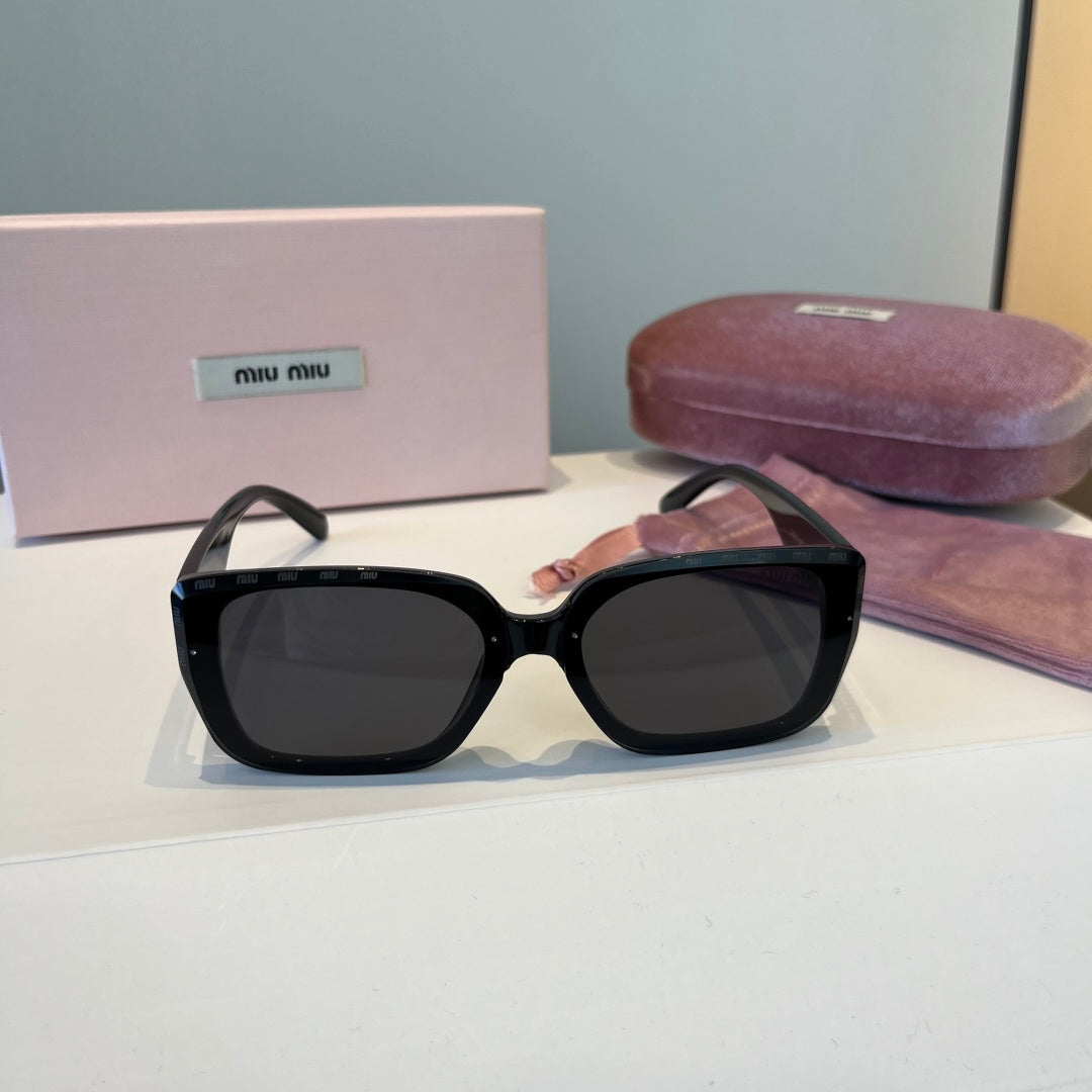 Miu Miu Fashion Black Lens Sunglasses for Men & Women - 383023 - detail image 2