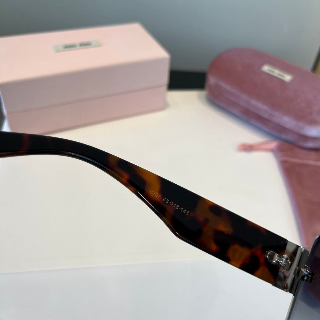 Miu Miu Lightweight Rimless Black Lens Sunglasses for Women - 432604 - detail image 6