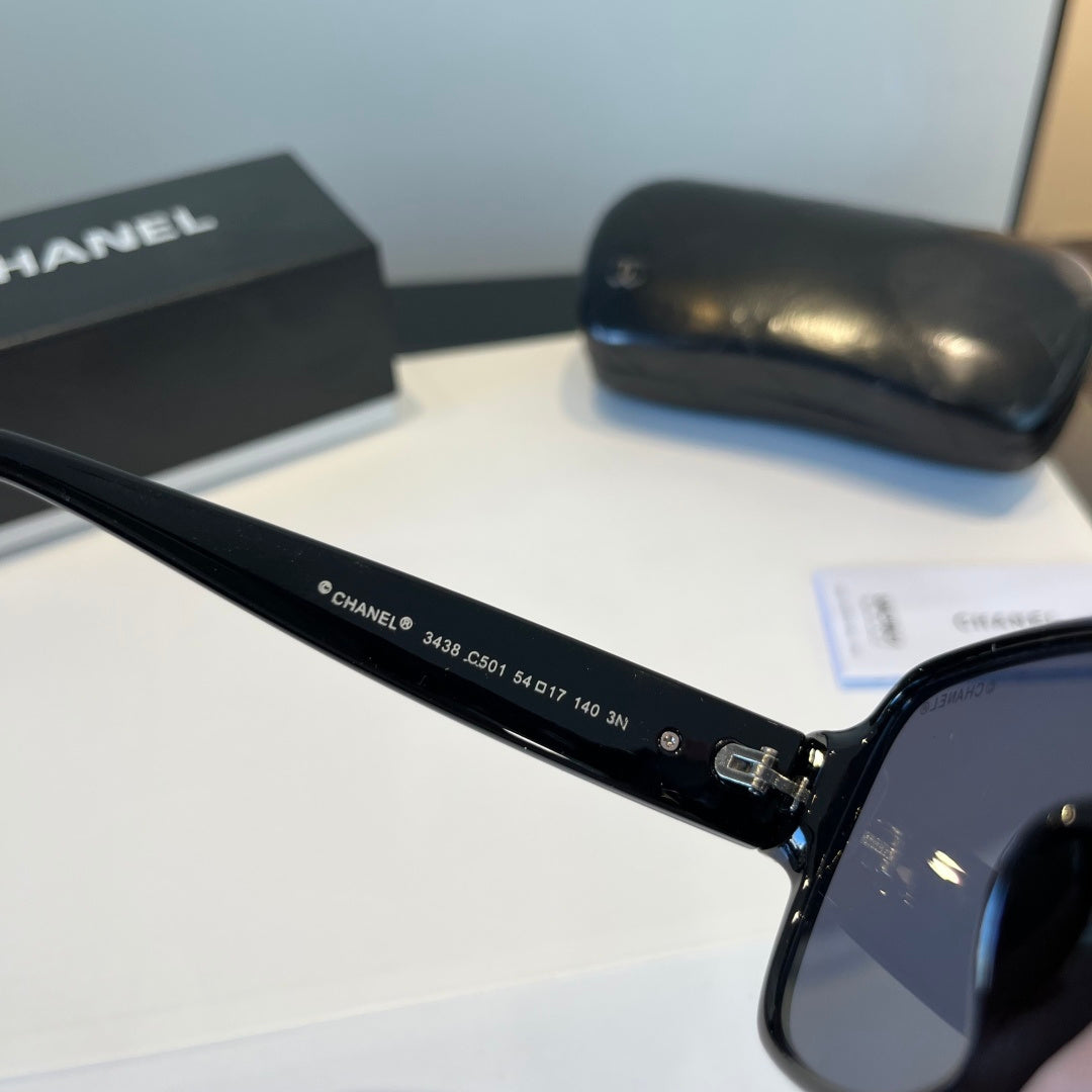 Chanel Fashion Black Lens Sunglasses for Men & Women - 158287 - detail image 6