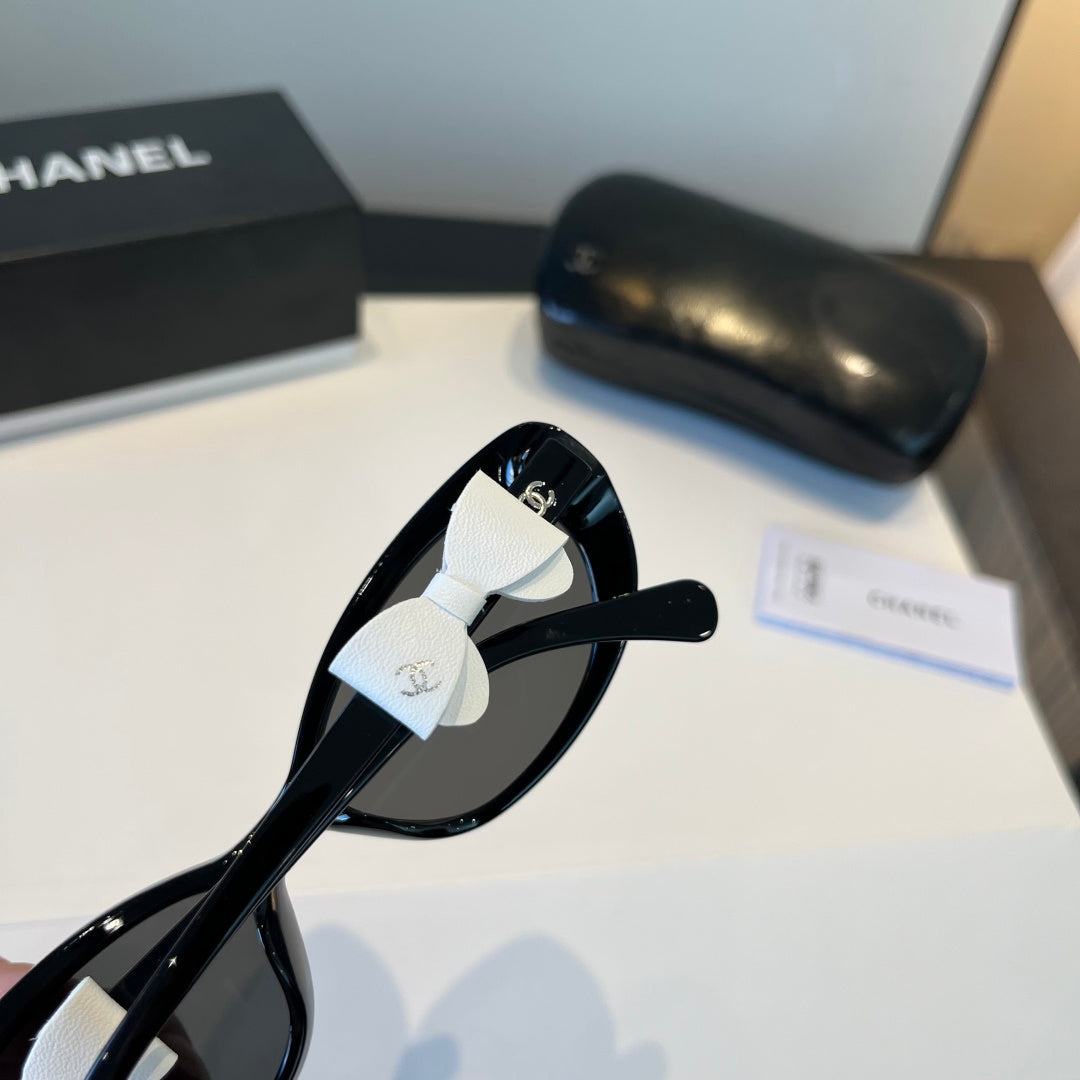 Chanel Cat-Eye Silver Lens Sunglasses for Men & Women - 158289 - detail image 8