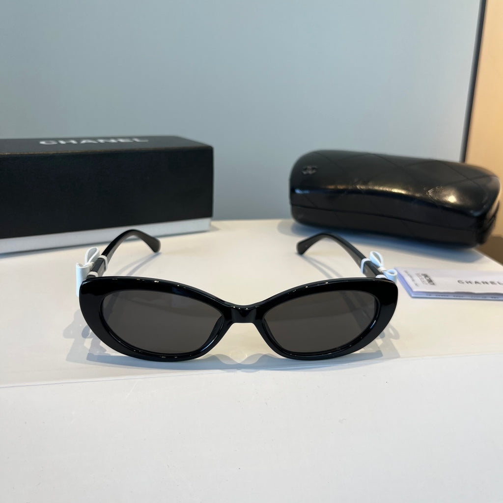 Chanel Cat-Eye Silver Lens Sunglasses for Men & Women - 465082 - detail image 2