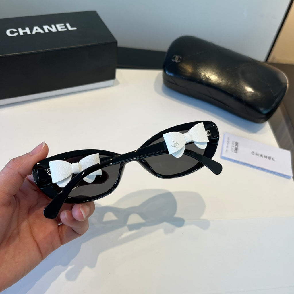 Chanel Cat-Eye Silver Lens Sunglasses for Men & Women - 158289 - detail image 7