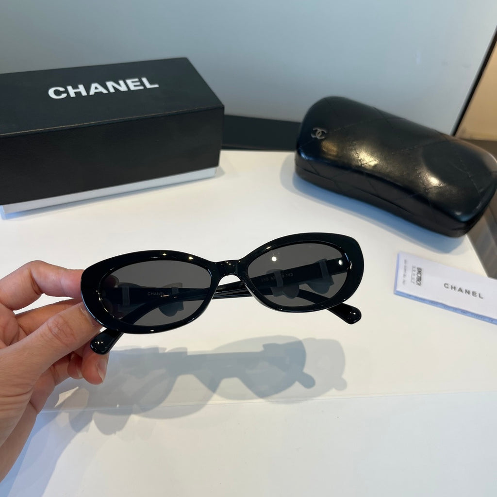 Chanel Cat-Eye Silver Lens Sunglasses for Men & Women - 415267 - detail image 11