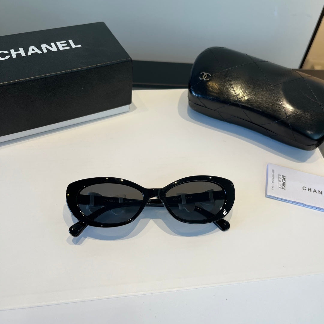 Chanel Cat-Eye Silver Lens Sunglasses for Men & Women - 158289 - detail image 10