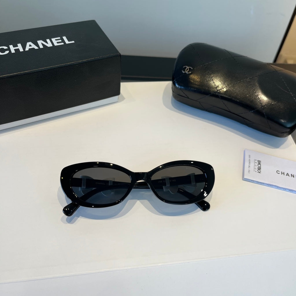Chanel Cat-Eye Silver Lens Sunglasses for Men & Women - 415267 - detail image 10