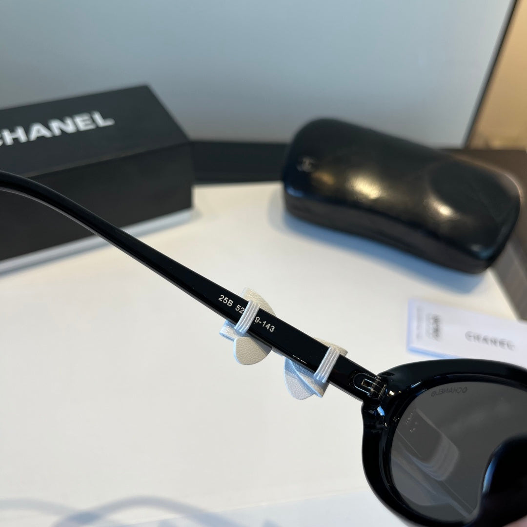 Chanel Cat-Eye Silver Lens Sunglasses for Men & Women - 158289 - detail image 6