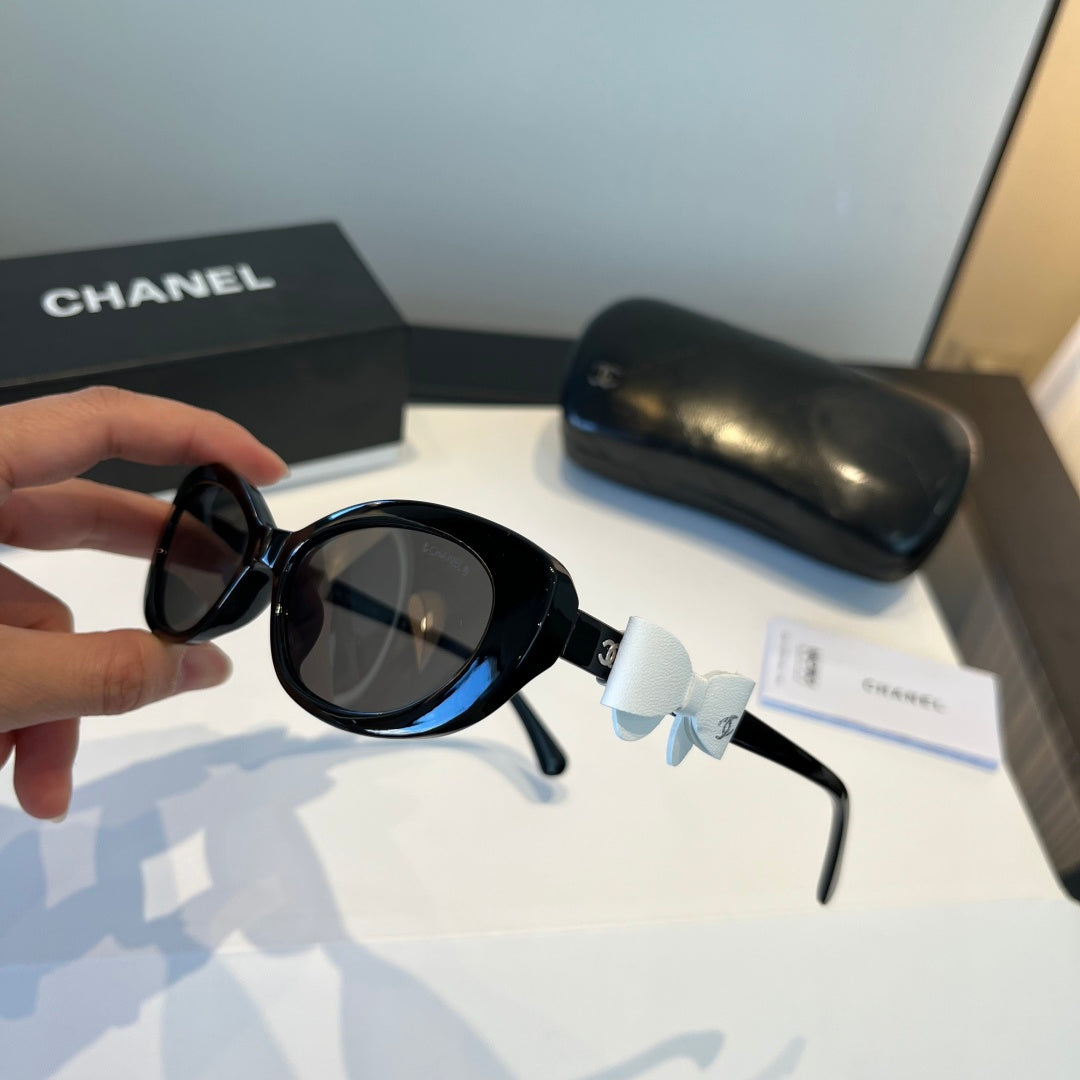 Chanel Cat-Eye Silver Lens Sunglasses for Men & Women - 158289 - detail image 4