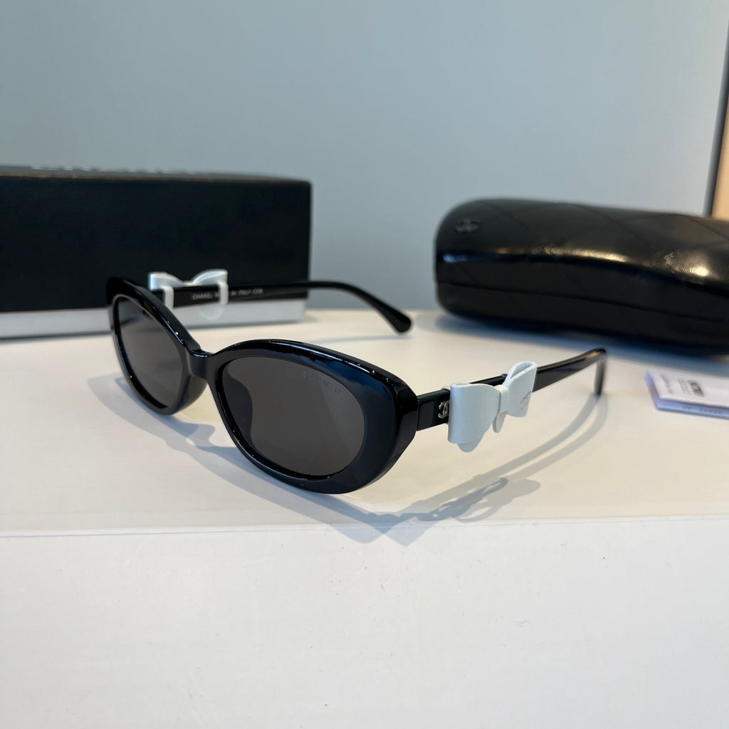 Chanel Cat-Eye Silver Lens Sunglasses for Men & Women - 158289 - detail image 3