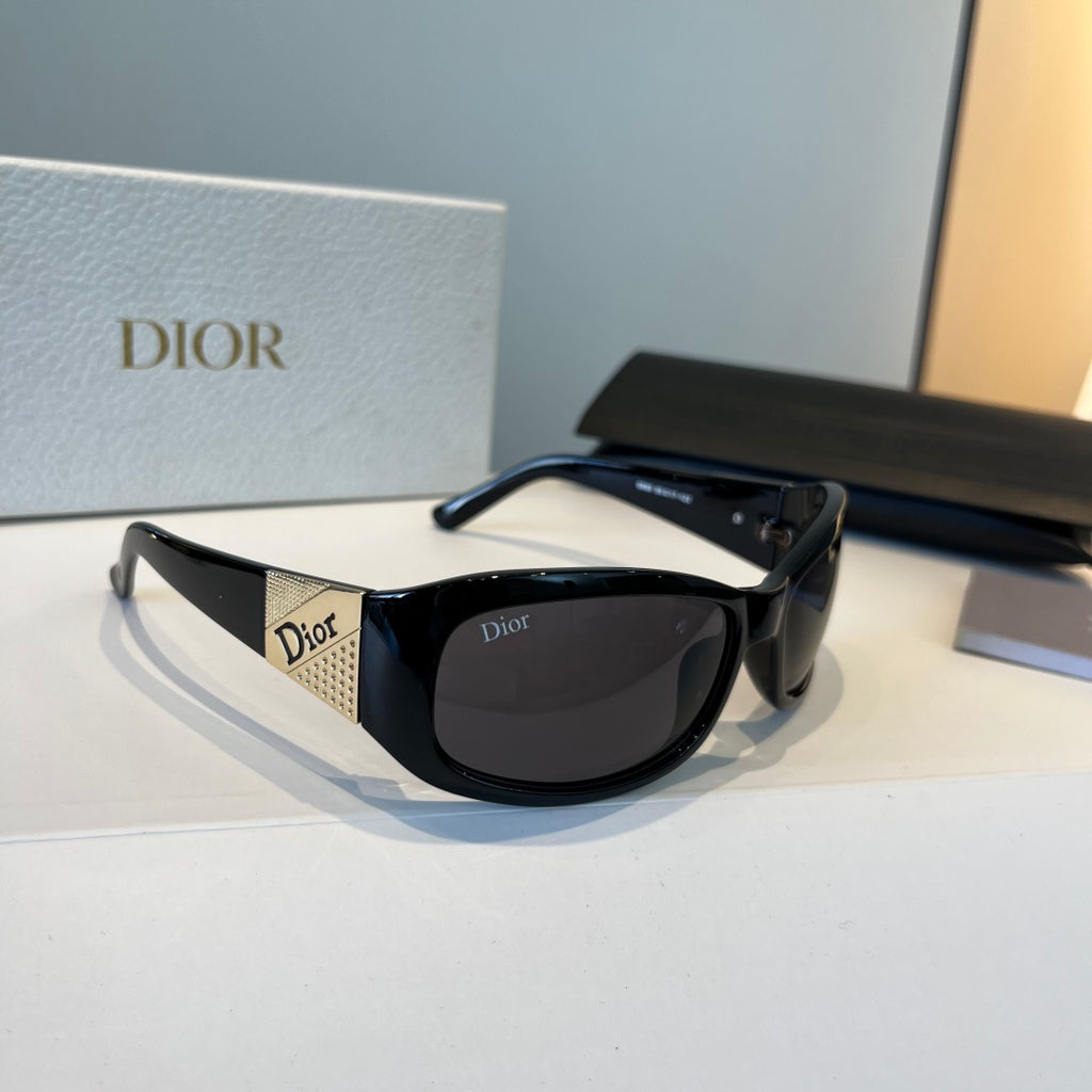 Dior Fashion Black Lens Sunglasses for Men & Women - 465240