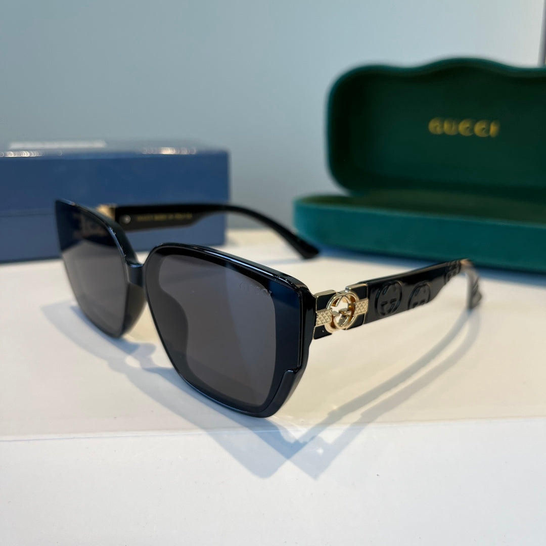 Gucci Oversized Black Lens Sunglasses for Women - 997562 - detail image 3