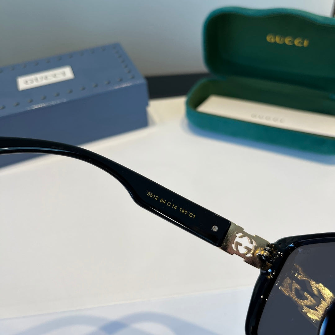 Gucci Oversized Black Lens Sunglasses for Women - 997562 - detail image 6
