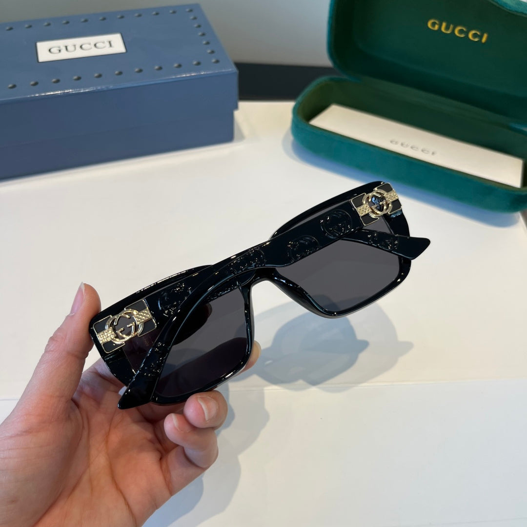 Gucci Oversized Black Lens Sunglasses for Women - 997562 - detail image 7