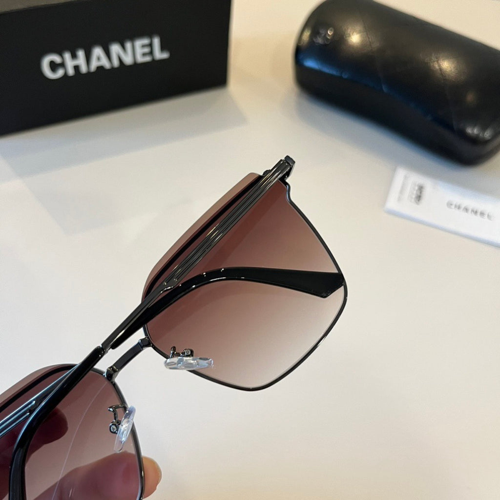 Chanel Oversized Red Lens Sunglasses for Men & Women - 997762 - detail image 7