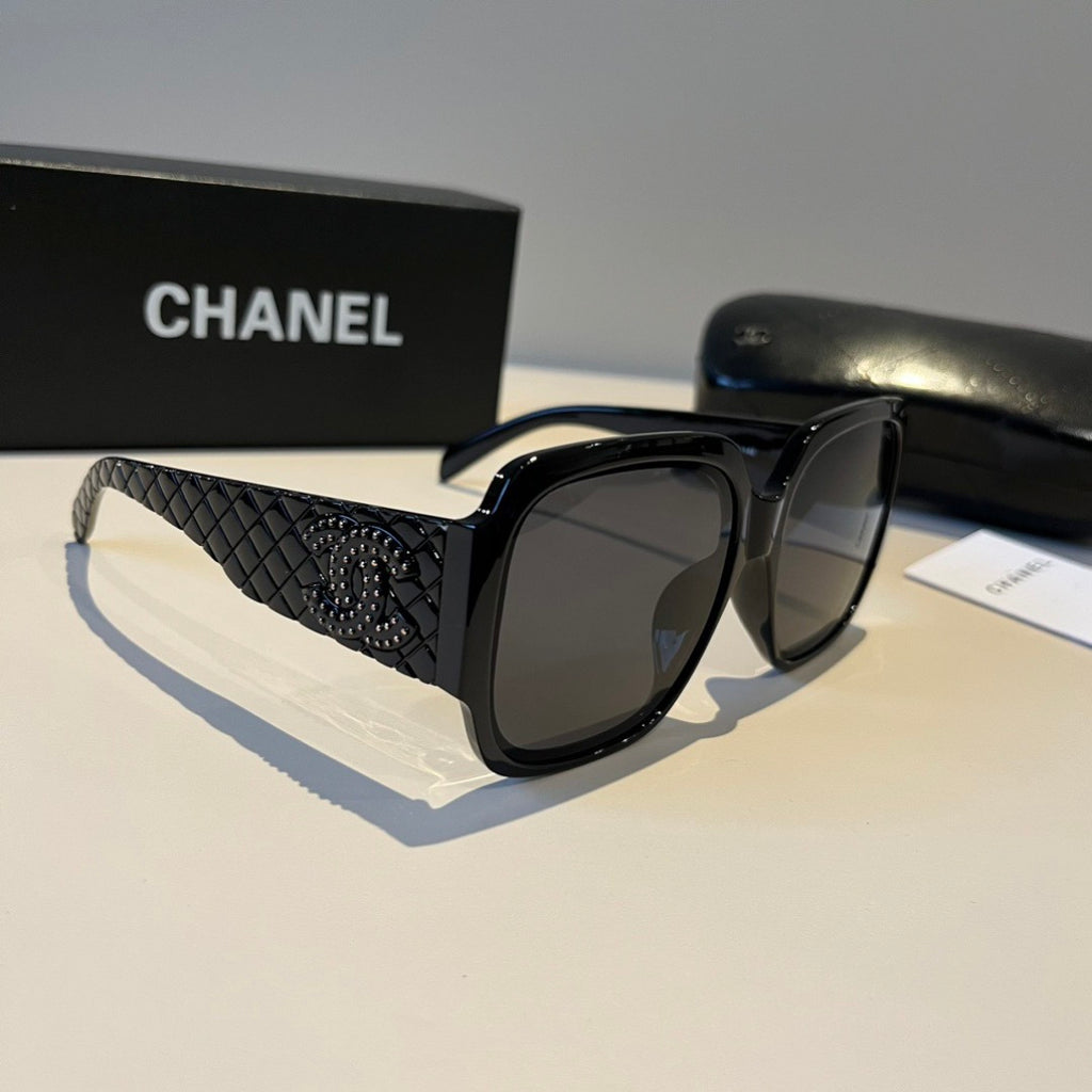 Chanel Fashion Black Lens Sunglasses for Men & Women - 997763