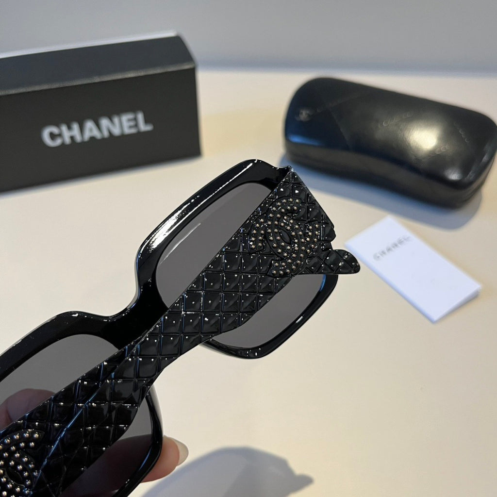 Chanel Fashion Black Lens Sunglasses for Men & Women - 997763 - detail image 8