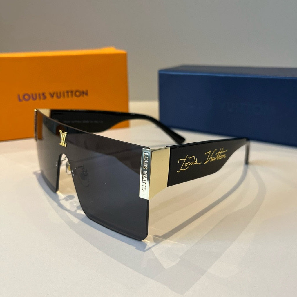 Louis Vuitton Metal Aviator Black Lens Sunglasses for Men & Women - 933808 - detail image 3