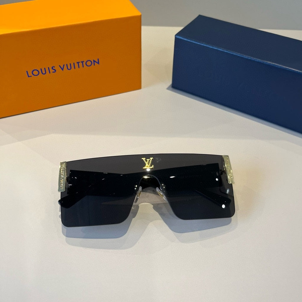 Louis Vuitton Metal Aviator Black Lens Sunglasses for Men & Women - 933808 - detail image 11