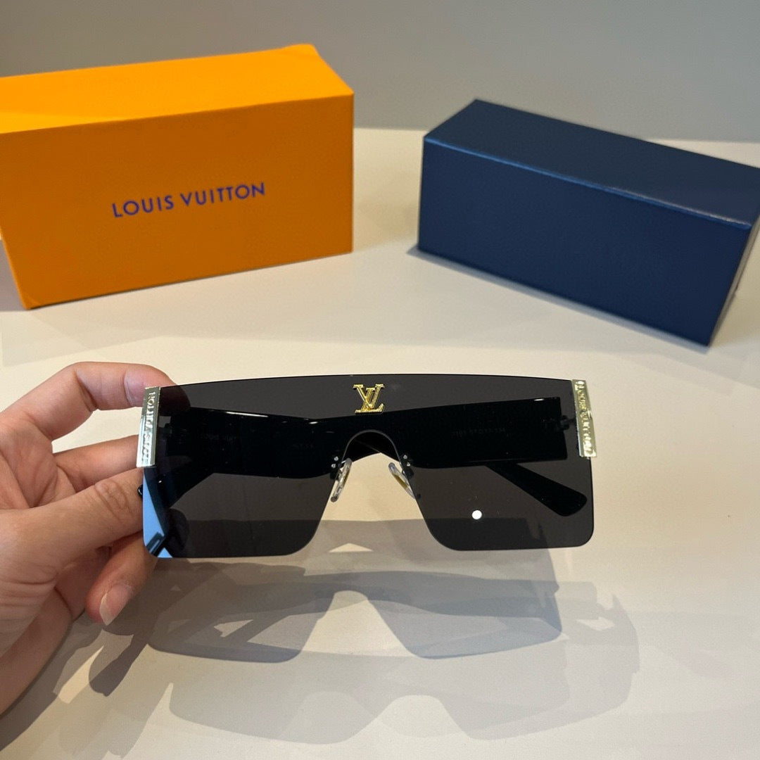 Louis Vuitton Metal Aviator Black Lens Sunglasses for Men & Women - 933808 - detail image 10