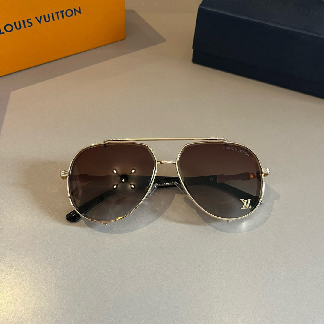 Louis Vuitton Fashion Brown Lens Sunglasses for Men & Women - 997418 - detail image 5