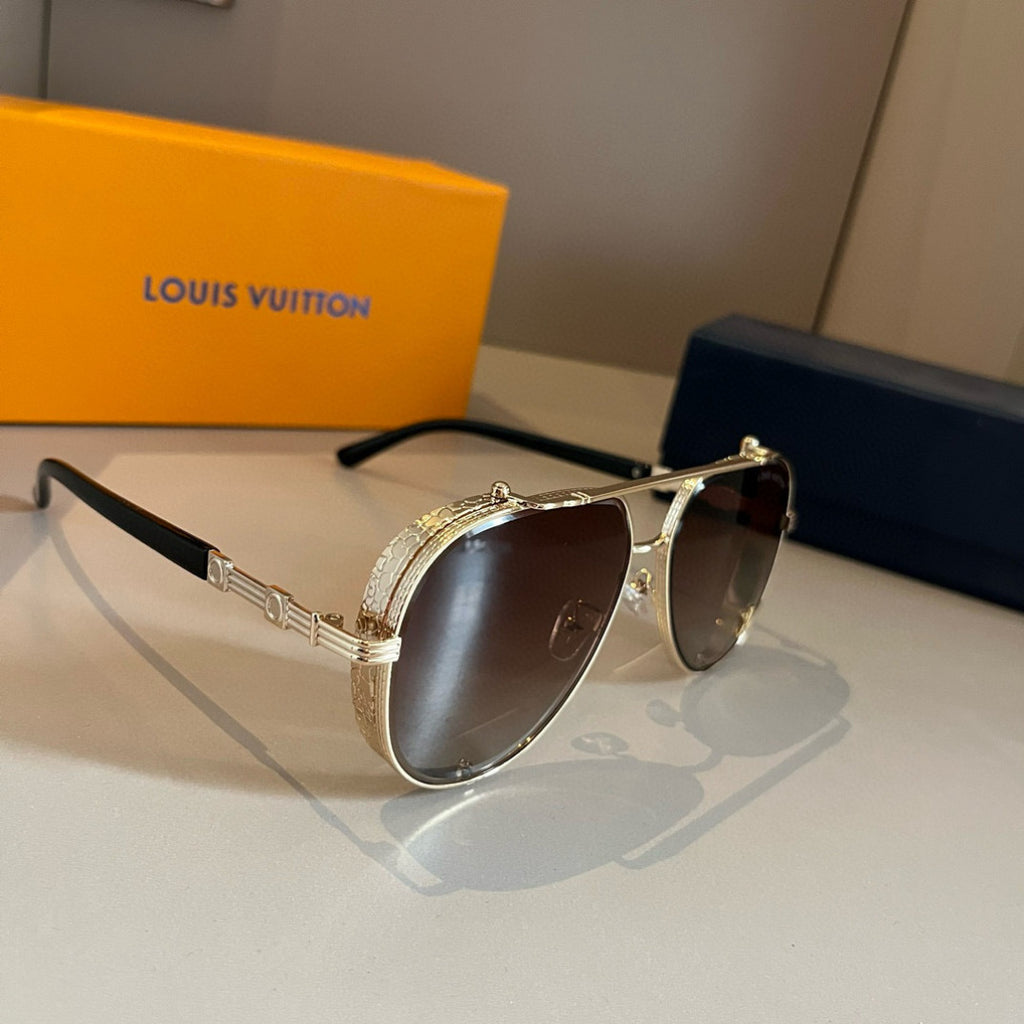 Louis Vuitton Fashion Brown Lens Sunglasses for Men & Women - 997418