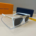 Louis Vuitton Fashion Silver Lens Sunglasses for Men - 381786
