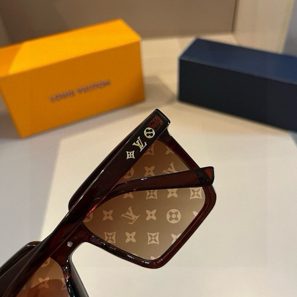 Louis Vuitton Fashion Gold Lens Sunglasses for Men & Women - 866894 - detail image 8
