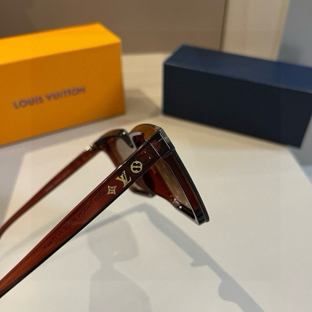 Louis Vuitton Fashion Gold Lens Sunglasses for Men & Women - 866894 - detail image 2